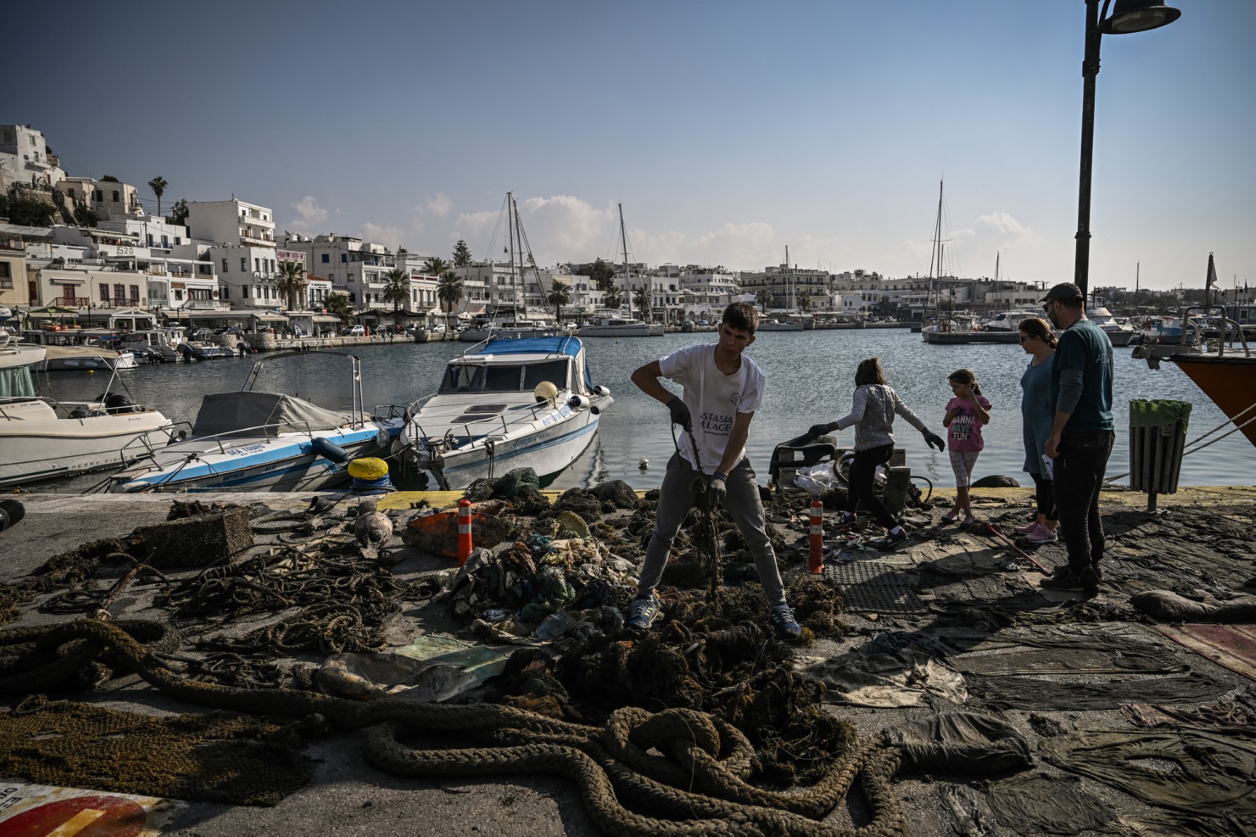 El mar Egeo cada vez más contaminado