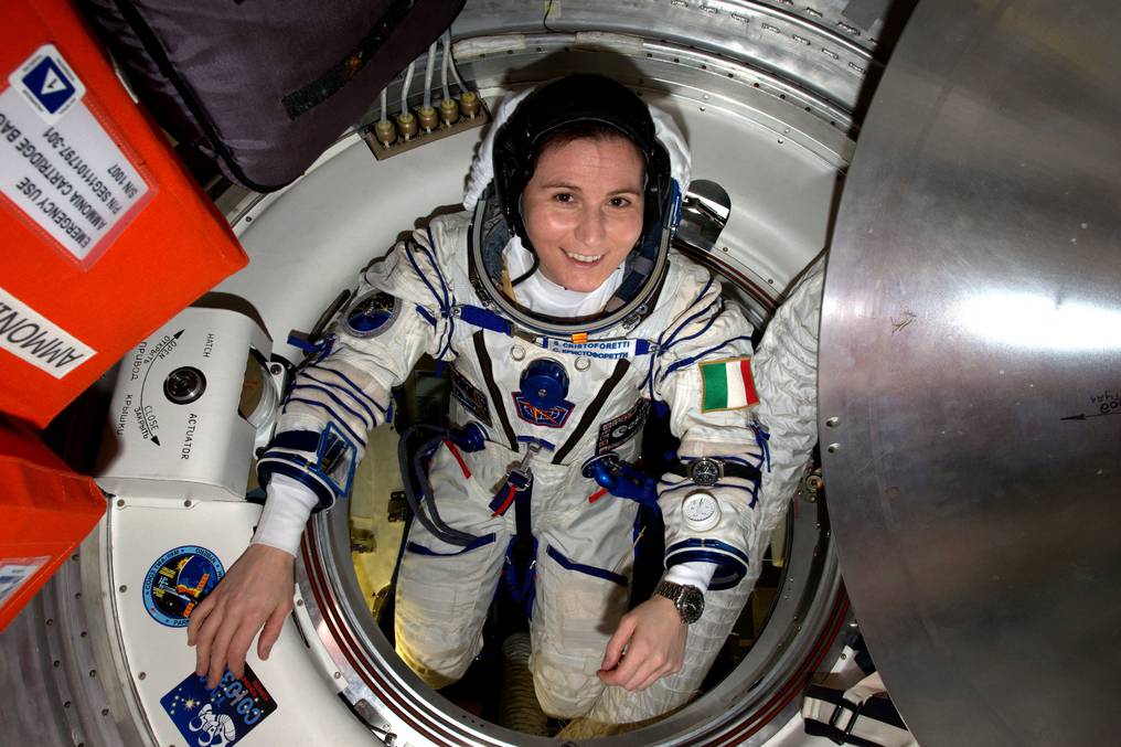 Samantha Cristoforetti, la primera europea en tomar el mando de la EEI