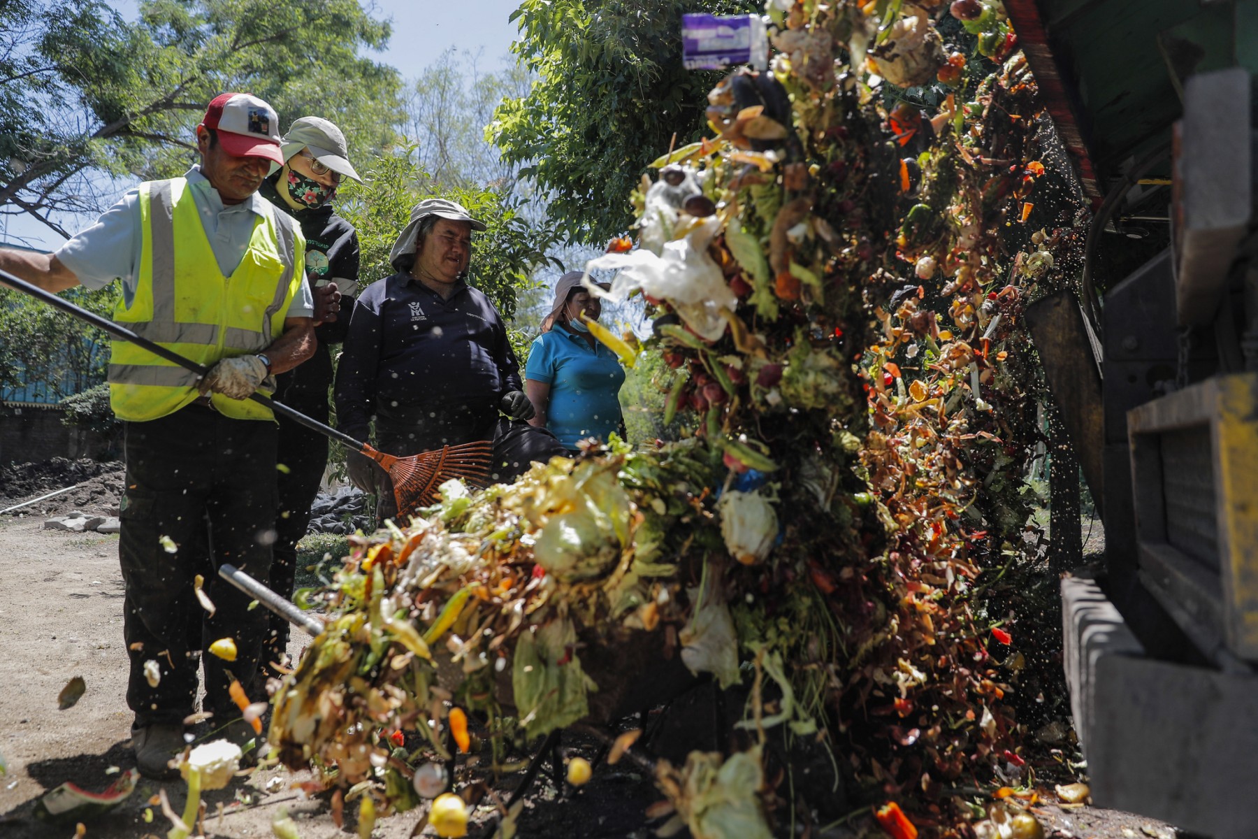 El barrio más pobre de Santiago se torna modelo de reciclaje en Chile