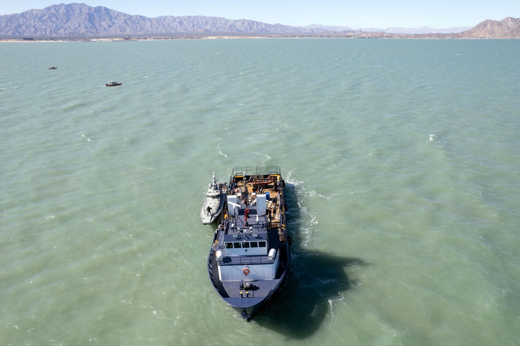 Despliegan un nuevo barco para proteger a la vaquita marina en México