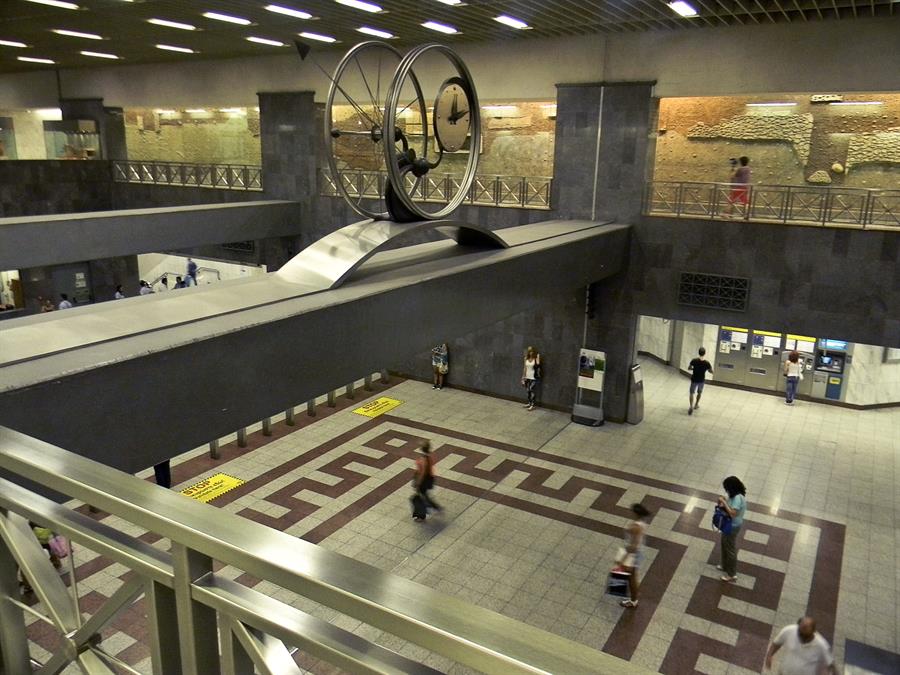 Atenas y su estación de metro con objetos que datan de hace más de 2000 años