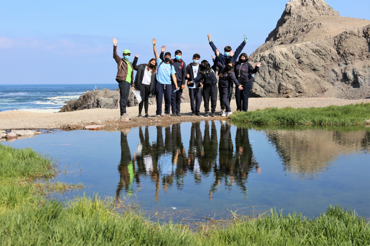 Estudiantes chilenos visitan el Humedal ‘La Chimba’