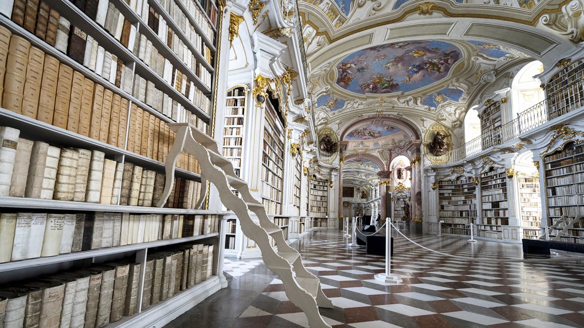 La Abadía de Admont tiene la biblioteca monástica más grande del mundo