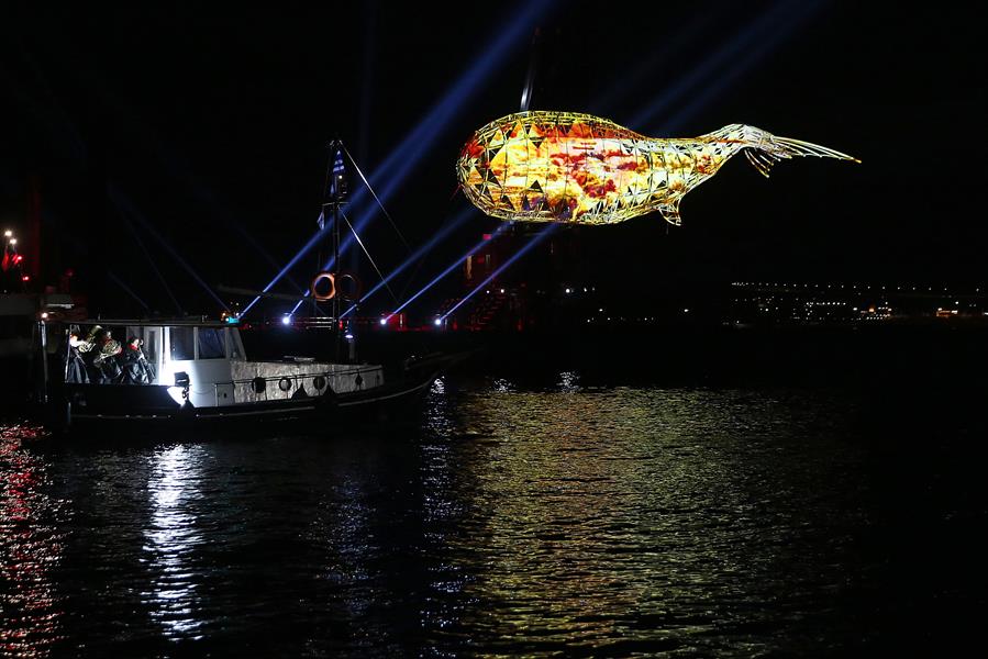 Eleusis pone la mitología en el centro de inauguración como capital cultural