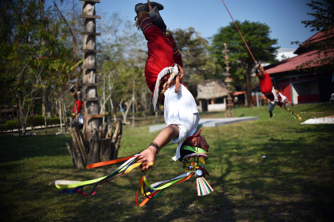 Los Voladores de Papantla regresan tras ausentarse debido a la pandemia