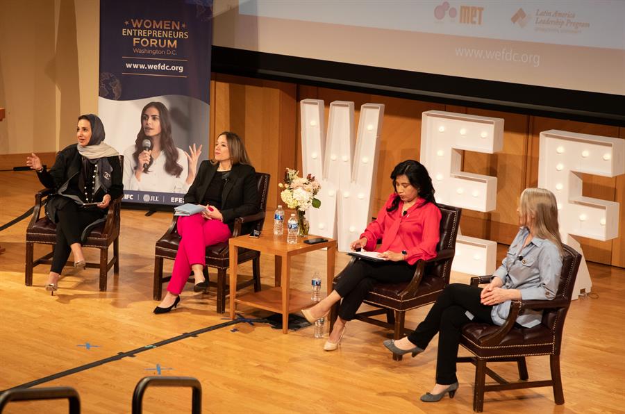 Mujeres líderes abordan los retos de la IA y cambio climático en Washington