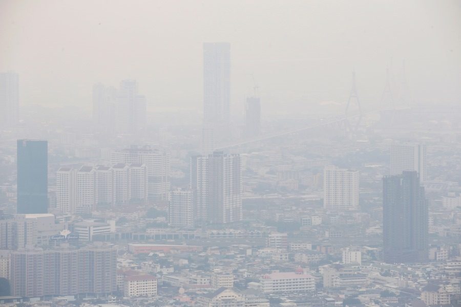 La contaminación del aire alcanza niveles peligrosos en el norte de Tailandia