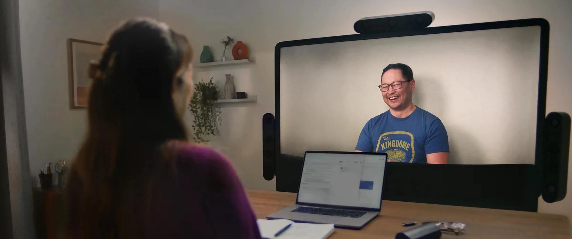 Project Starline, el proyecto de Google que hace las videoconferencias mucho más reales