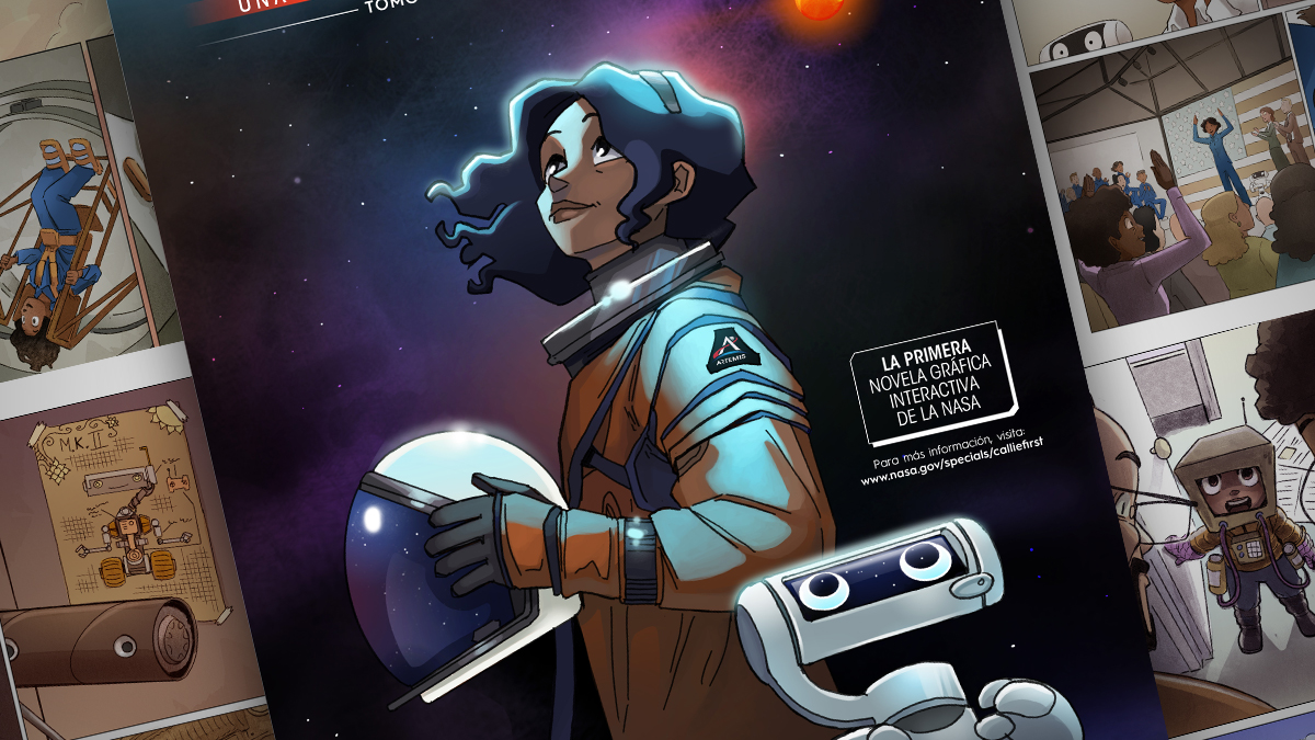 La NASA presenta su primera novela gráfica interactiva: La primera mujer