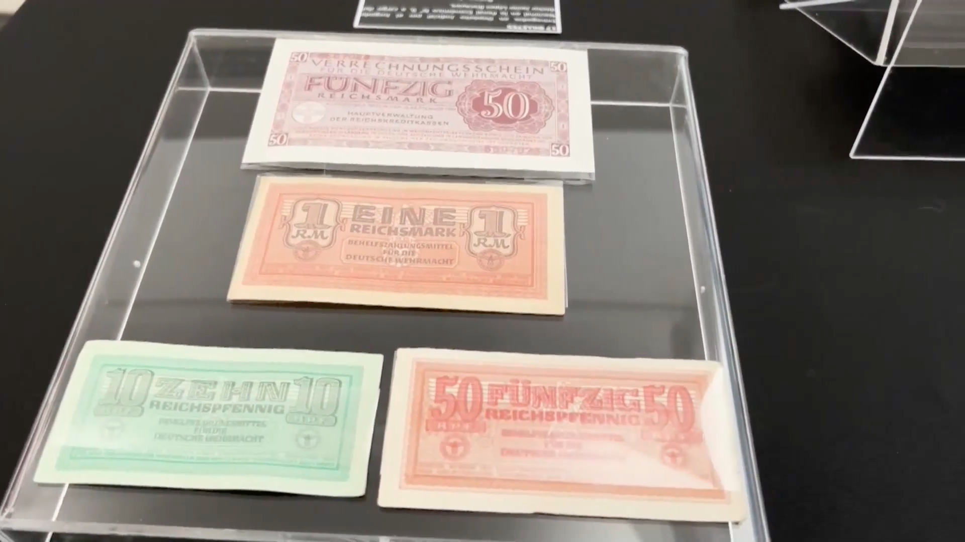 El Museo del Holocausto presenta billetes usados durante el régimen nazi