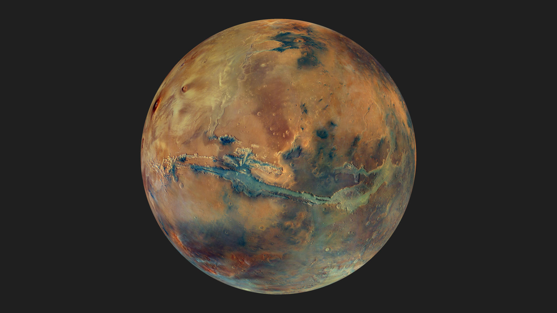 La misión Mars Express celebra 20 años con una nueva imagen de Marte