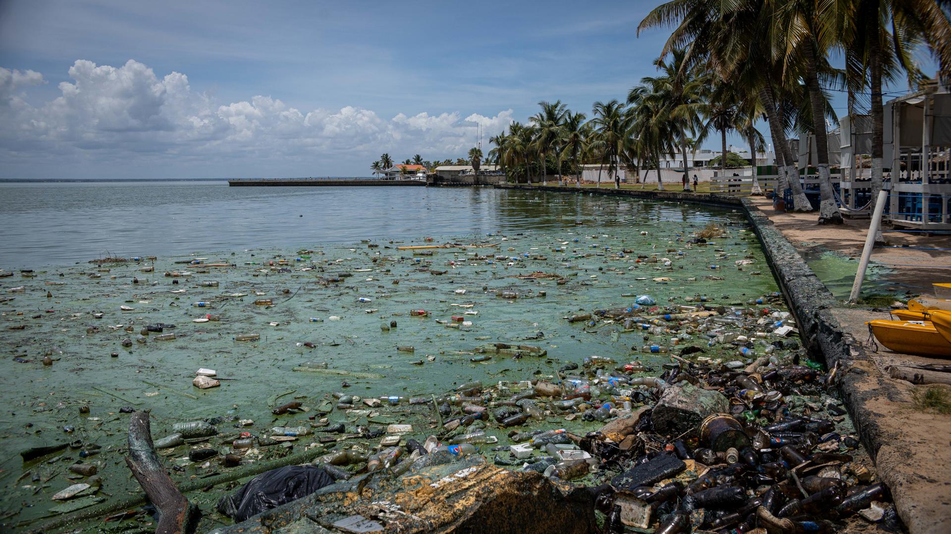 Venezuela limpiará unas 600 playas afectadas por la contaminación en su principal lago