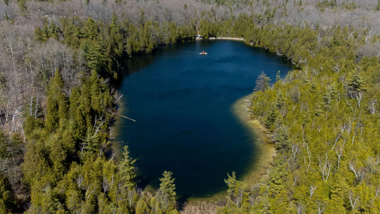 Lago Crawford en Canadá demuestra que el Antropoceno ya empezó