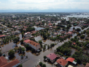 GREECE-WEATHER-FLOOD