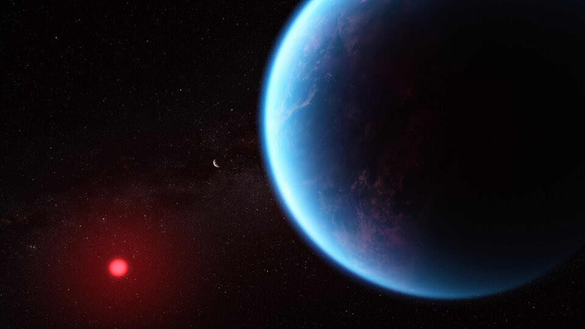 Webb descubre metano y dióxido de carbono en la atmósfera del exoplaneta K2-18 b