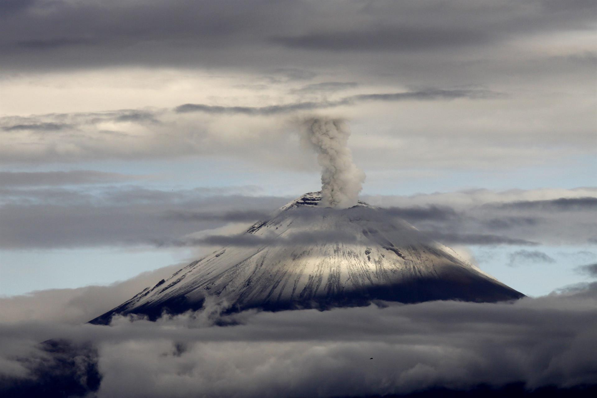 Popocatépetl, uno de los volcanes más activos en el mundo