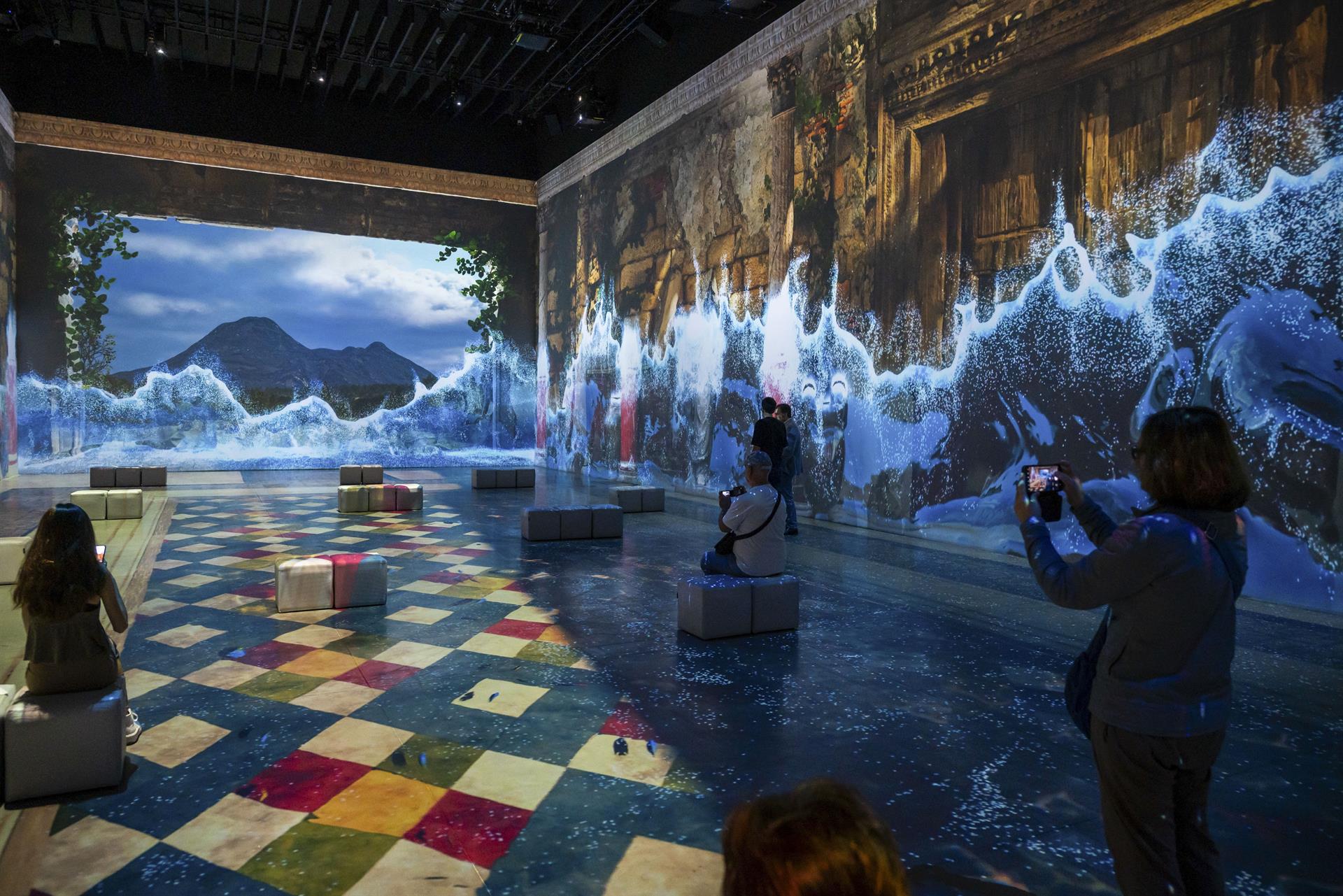 Un paseo por Pompeya con realidad virtual