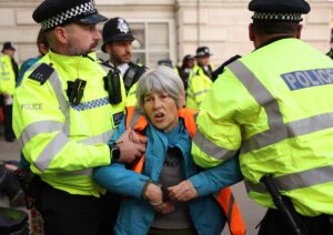 BRITAIN-CLIMATE-POLITICS-DEMO