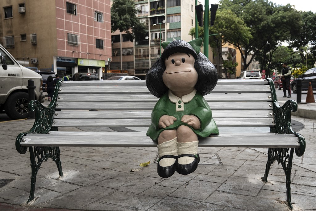 En Perú instalan una escultura de Mafalda, la octava en el mundo