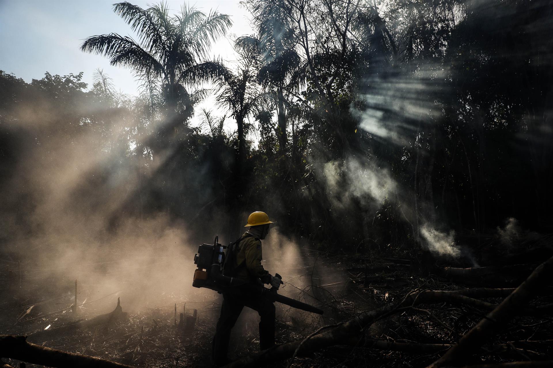 Crecen un 111 % las alertas por incendios forestales en la Amazonía peruana en 2023