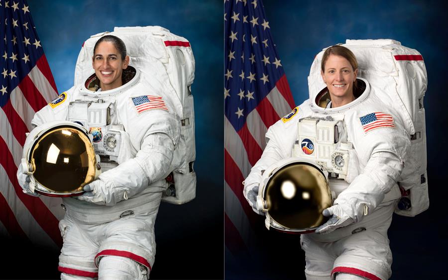 Dos astronautas de la NASA inician caminata para tareas de mantenimiento en la EEI