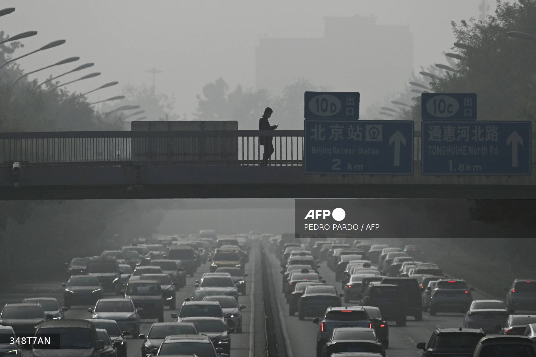 La contaminación del aire empeoró en China en 2023, por primera vez en diez años