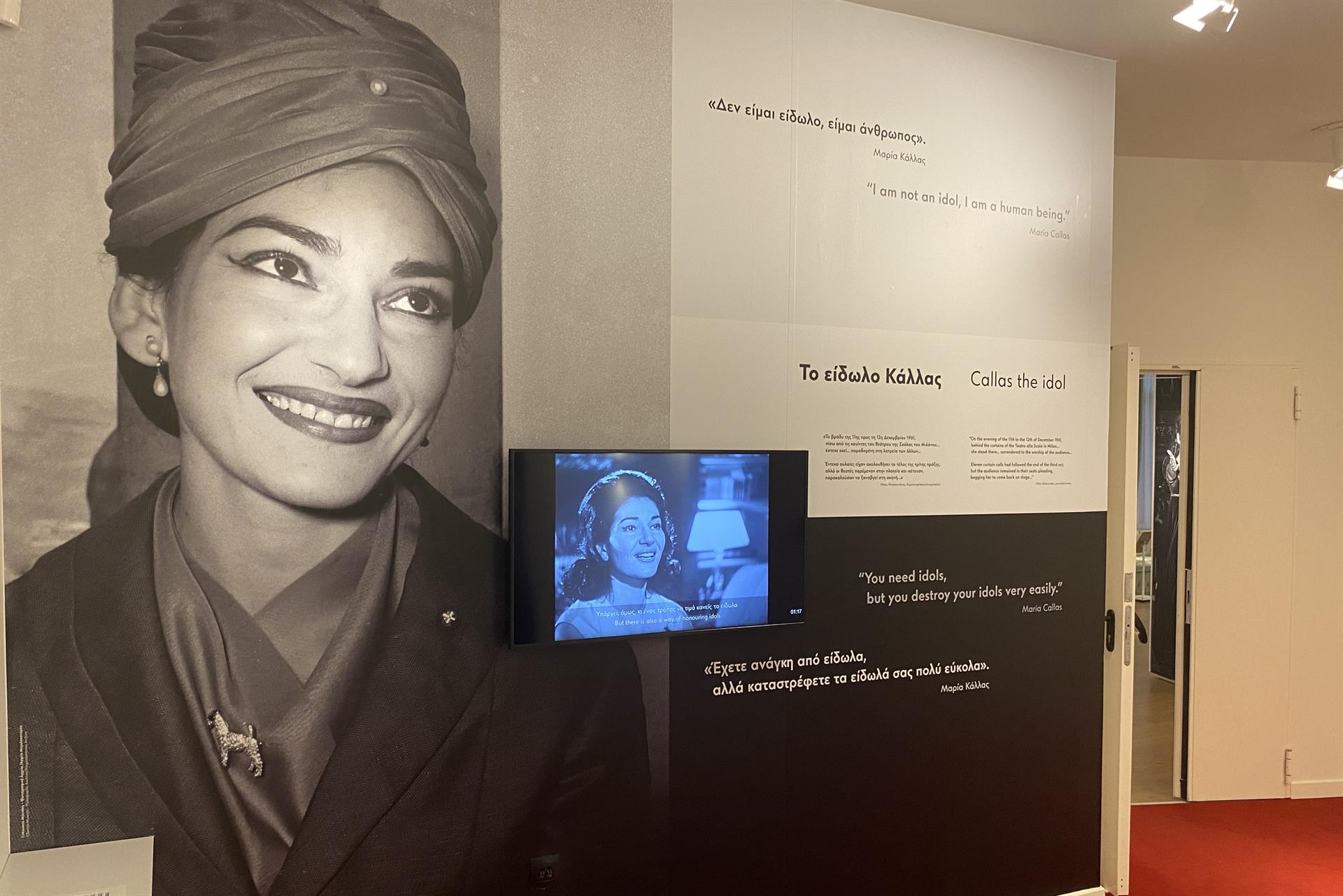 Grecia inaugura museo por el centenario de la soprano María Callas