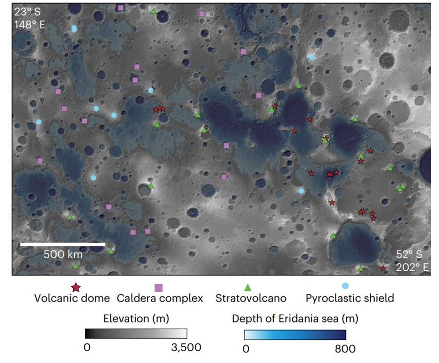 Marte pudo ser, en sus orígenes, un planeta volcán y tectónicamente activo