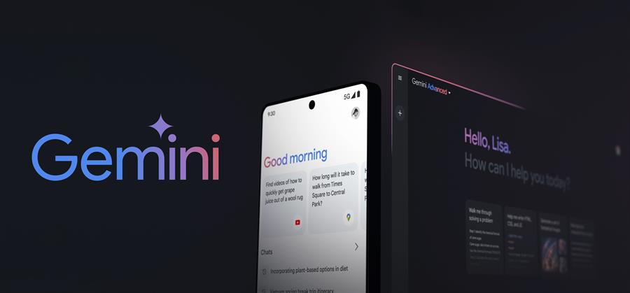 Google cambia el nombre de su chatbot con IA a Gemini y lanza su primera aplicación móvil