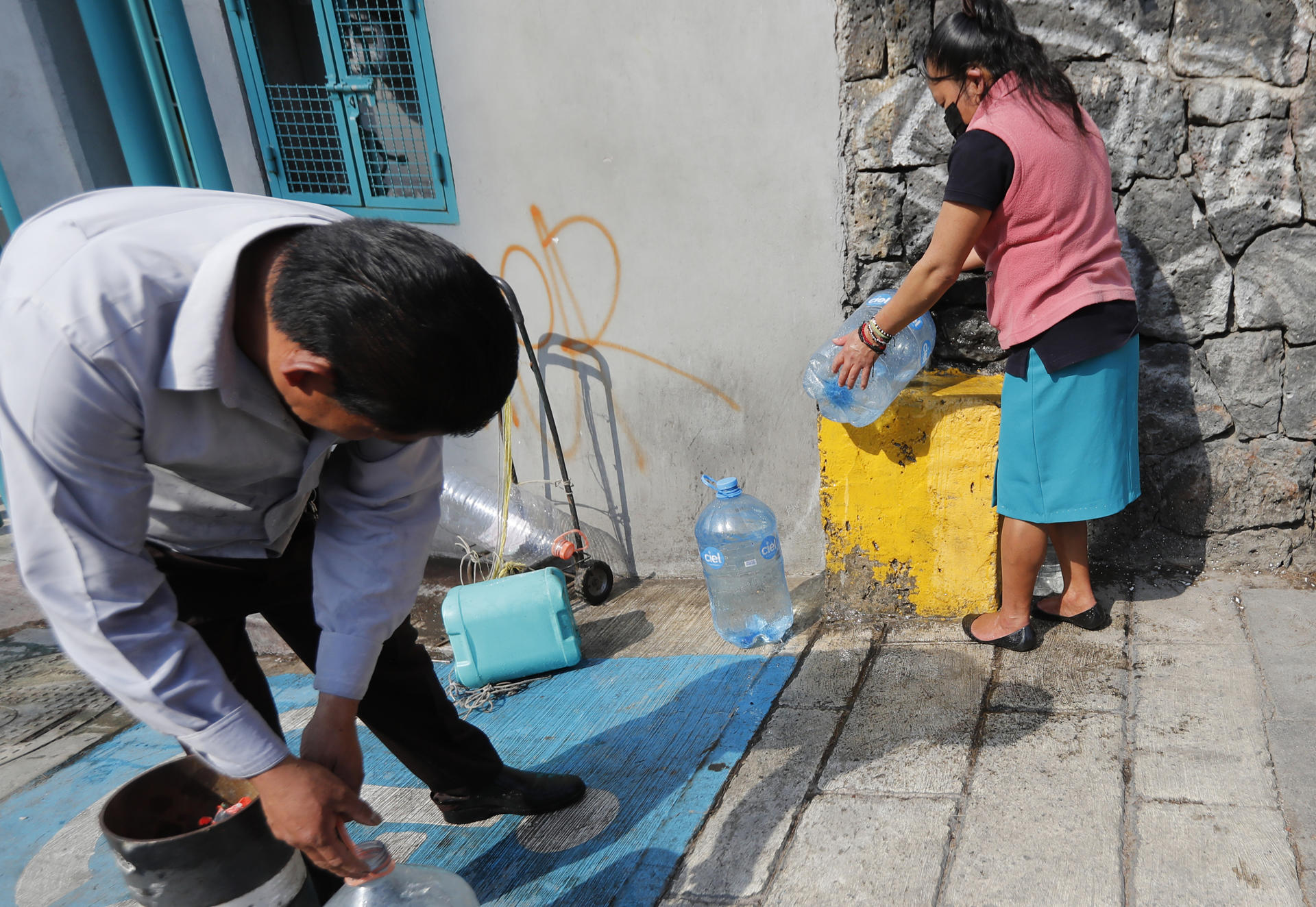 Santo Domingo, el pueblo que recuerda la persistente escasez de agua en Ciudad de México