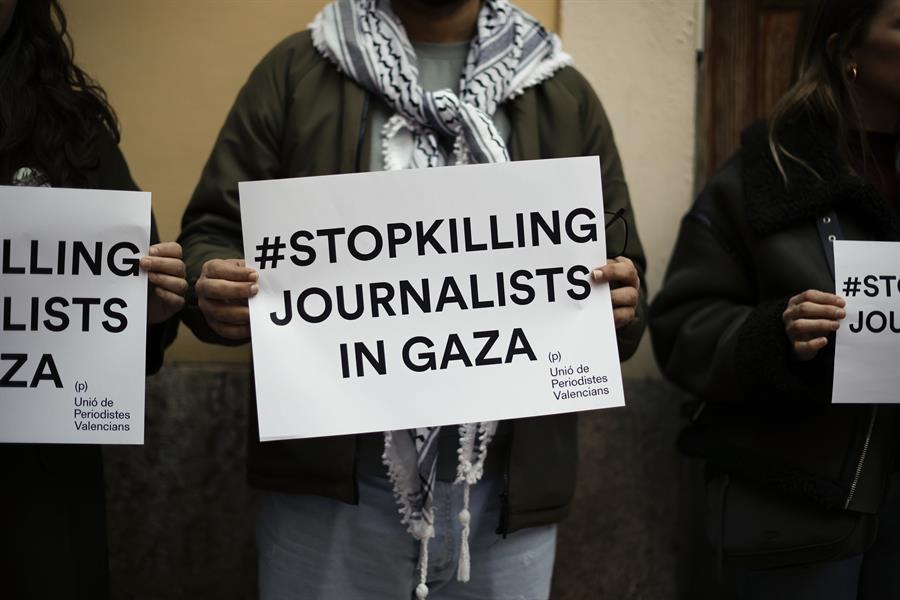 En 2023 murieron 129 periodistas, la mayoría mientras cubrían guerra en Gaza, según la FIP