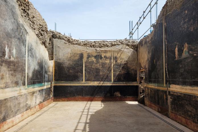 Pompeya desvela frescos mitológicos inspirados en la guerra de Troya