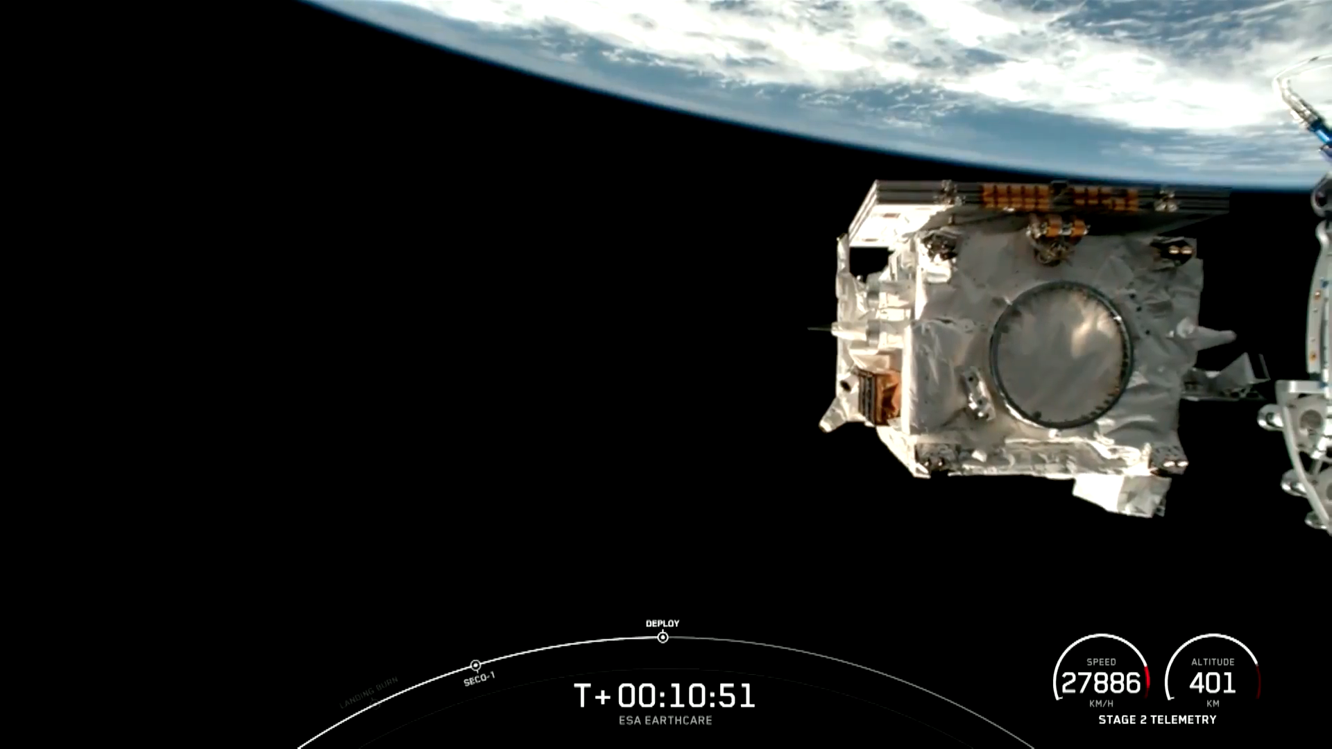 EarthCARE, el satélite que explorará la estructura y comportamiento de las nubes