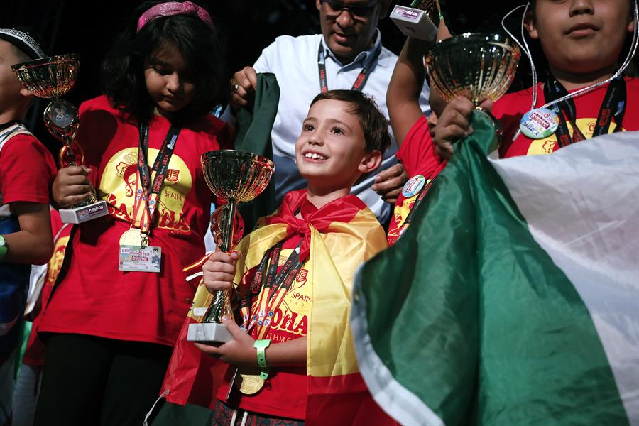 Niños de España, México, Venezuela y Panamá entre campeones mundiales de cálculo mental