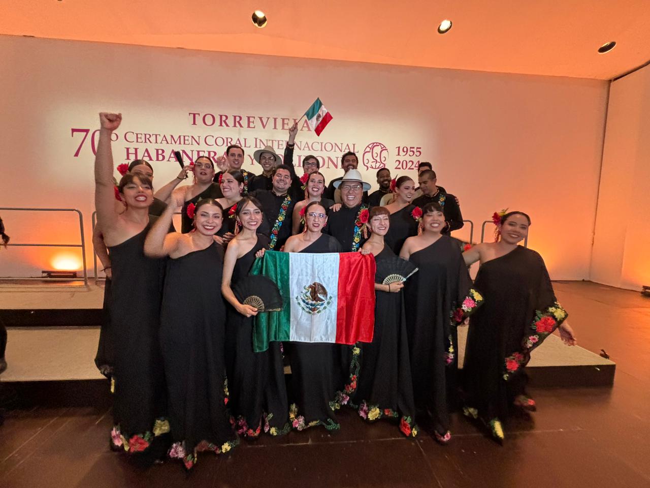 Coro de la UdeG, ganador del 70° Certamen de Habaneras y Polifonía en Torrevieja, España