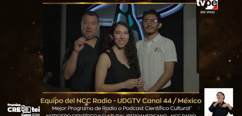 NCC Radio gana el premio a Mejor Pódcast Científico en CREatei 2024