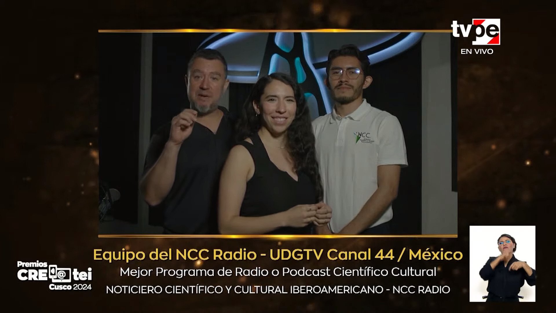 NCC Radio gana el premio a Mejor Pódcast Científico en CREatei 2024