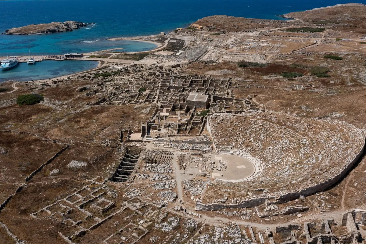 La antigua ciudad griega de Delos, puede perderse para siempre