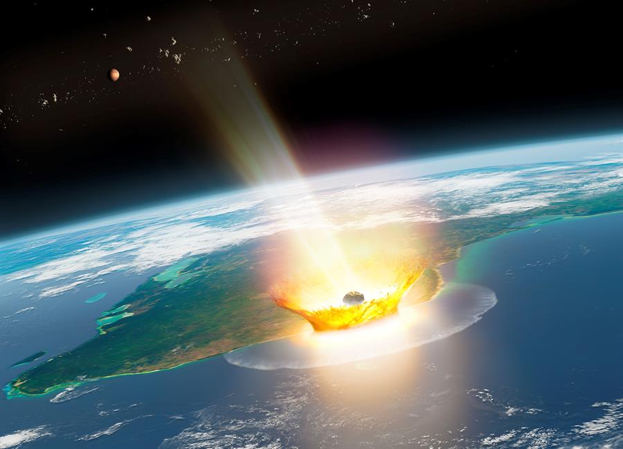 El asteroide que acabó con los dinosaurios salió de la órbita de Júpiter