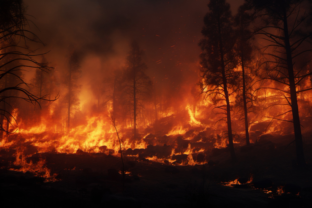 El incremento de los fuegos forestales aumenta el calentamiento de la superficie terrestre