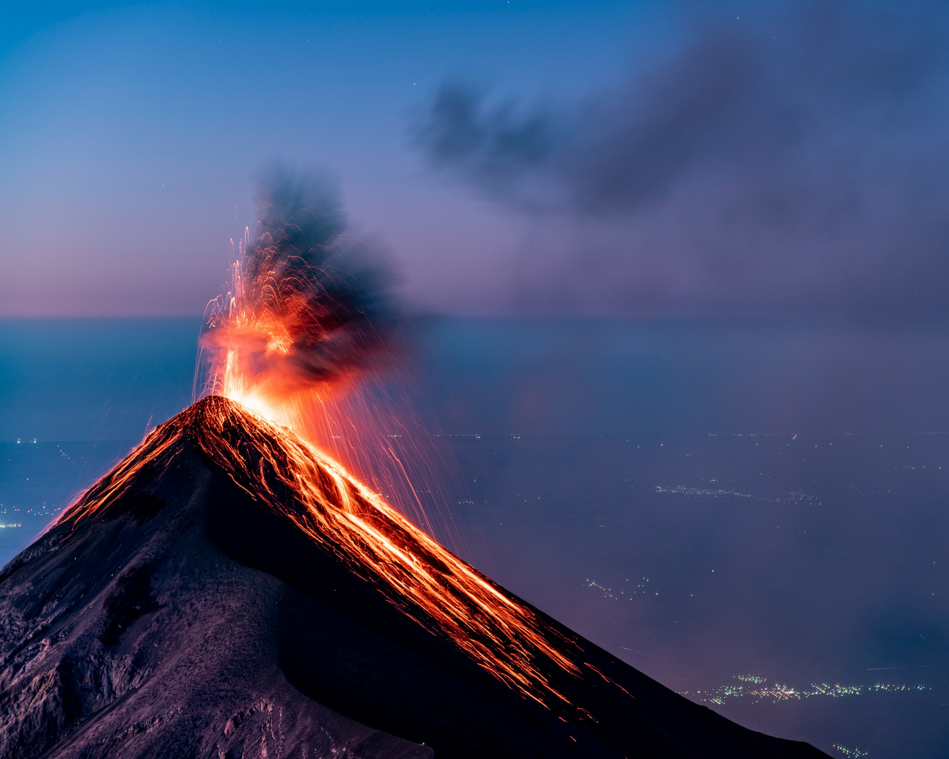 La fuerza de algunas erupciones volcánicas puede cambiar el clima global