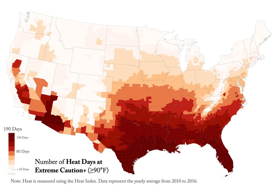 El calor extremo acelera el proceso de envejecimiento en los ancianos