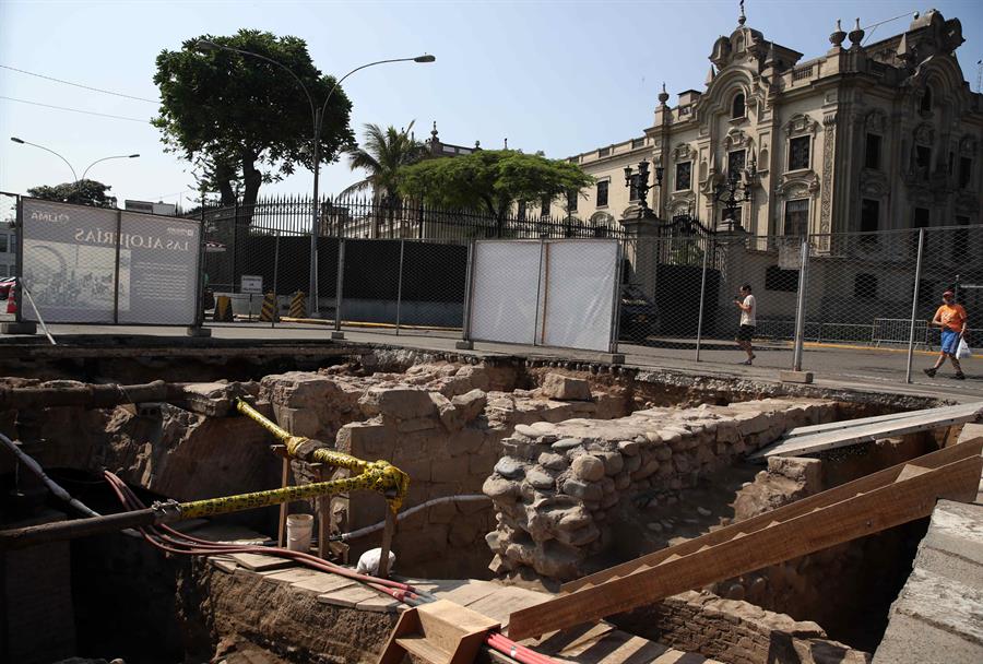 Sorpresa centenaria del siglo XVI encontrada en la entrada de Lima