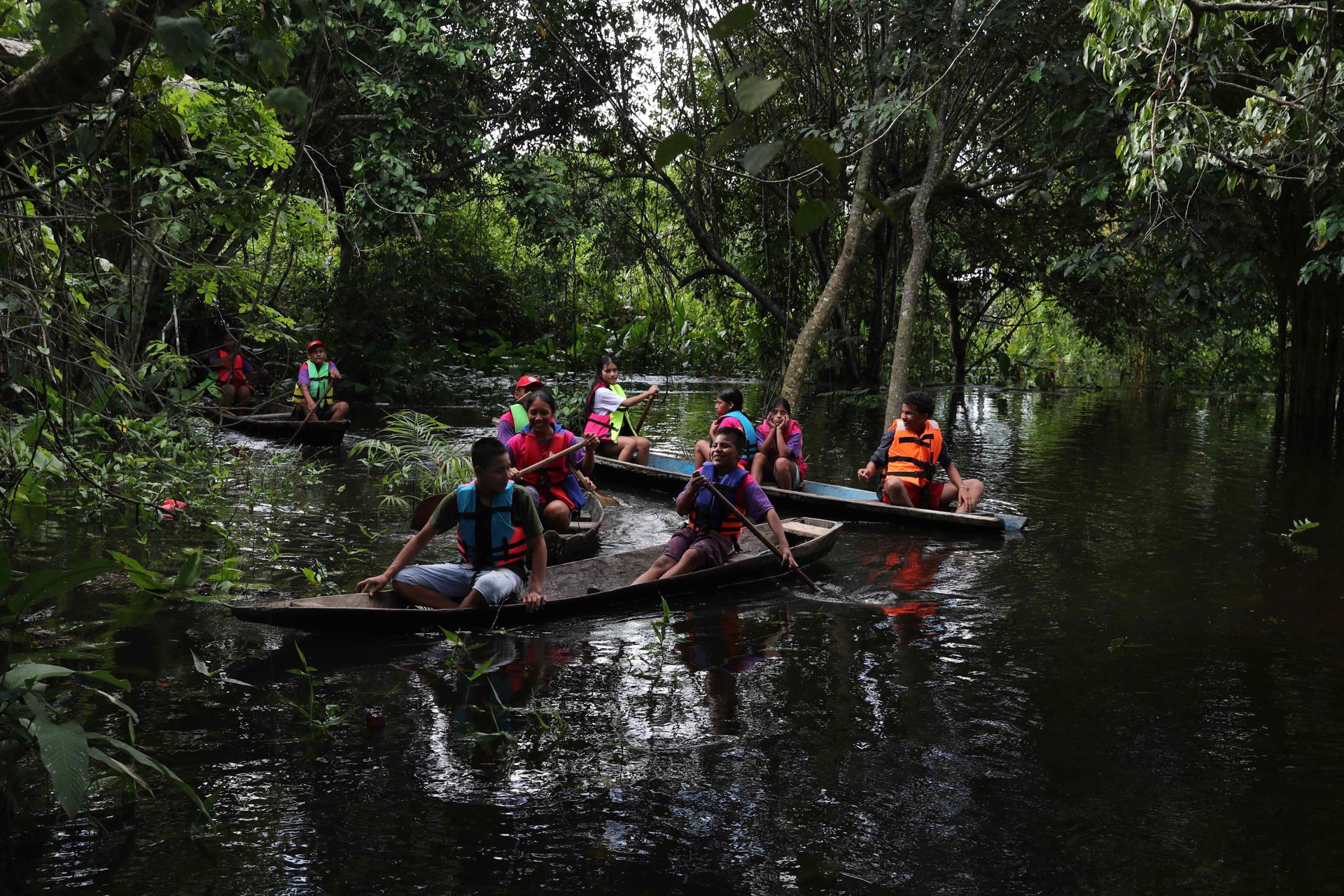 Niños del río Itaya lideran lucha ambiental en la Amazonía