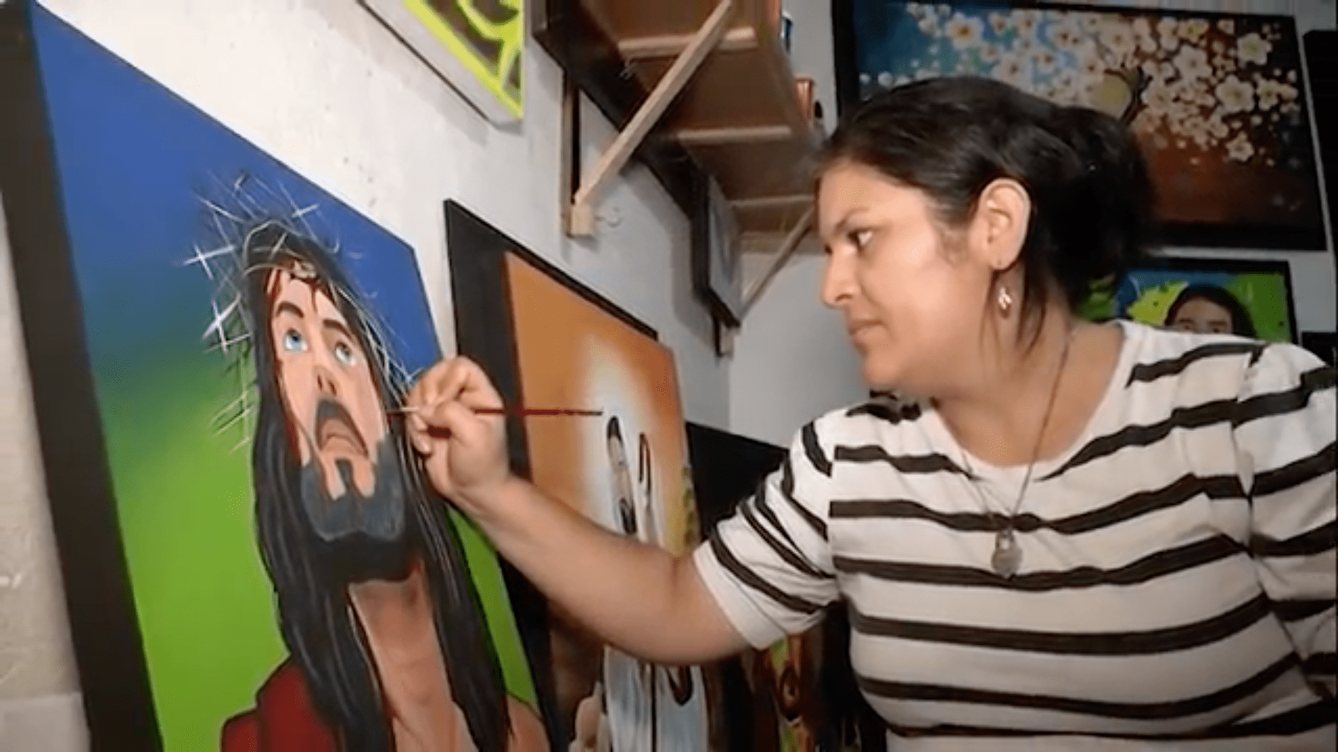 El emprendimiento artístico de una familia venezolana en Colombia