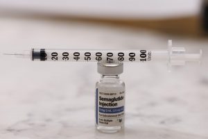 Vial of the drug Semaglutide