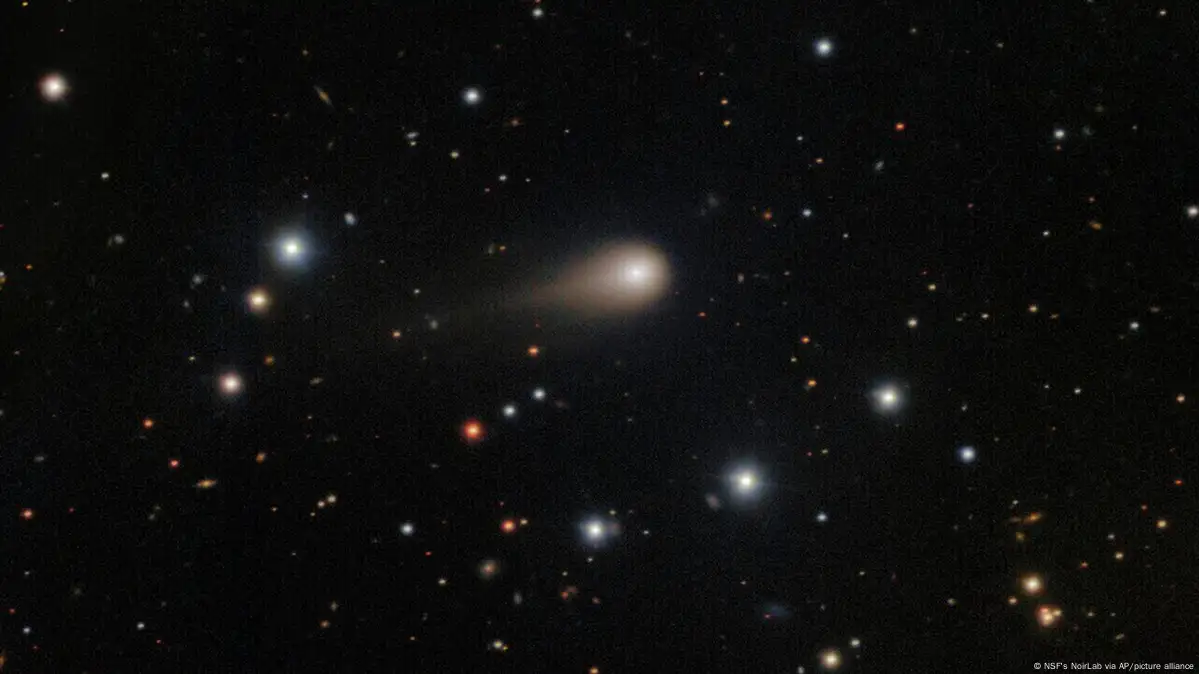 Captan una nueva imagen del cometa interestelar 3I/ATLAS