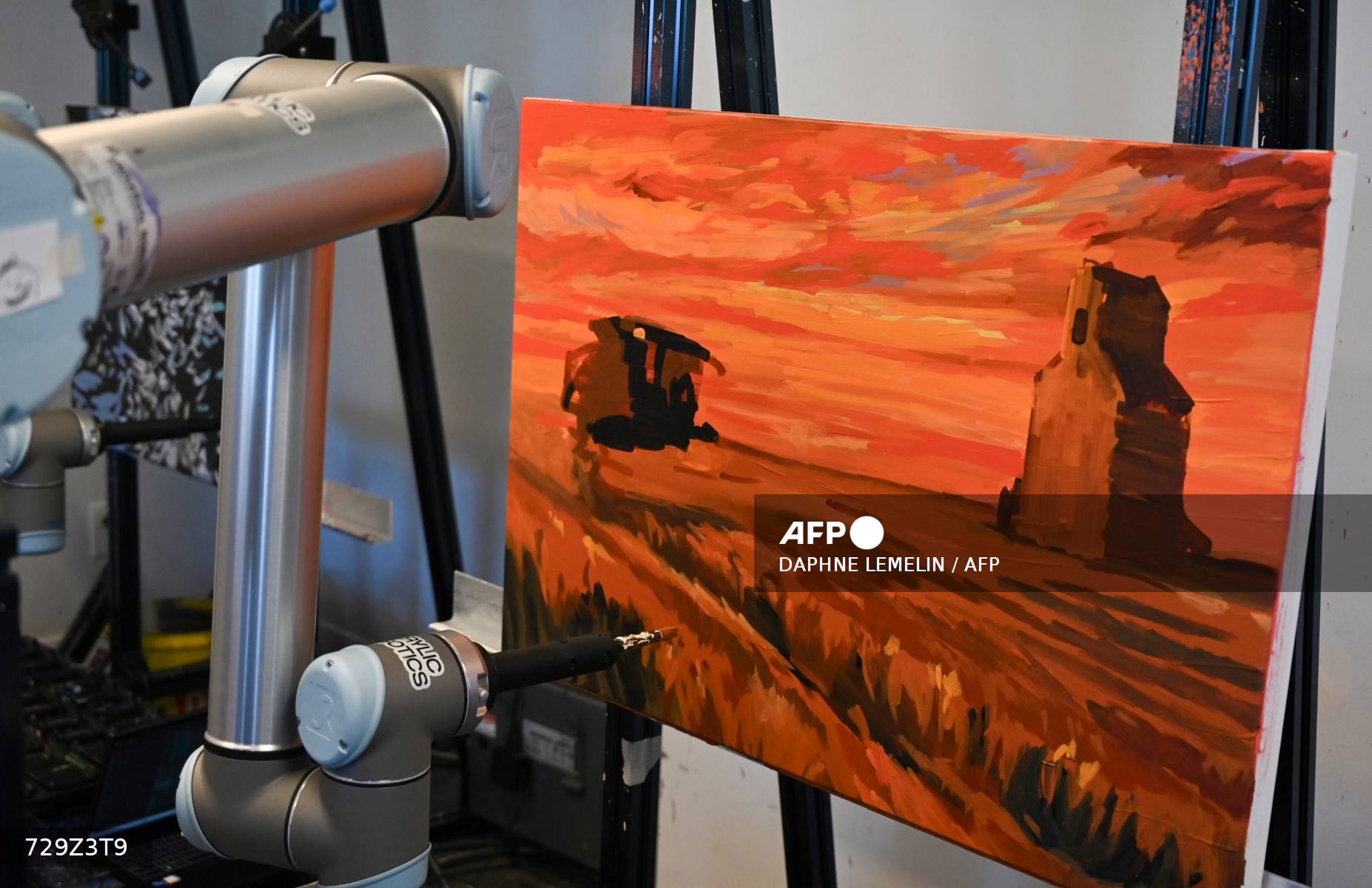 Los nuevos aprendices de pintor, los robots de IA