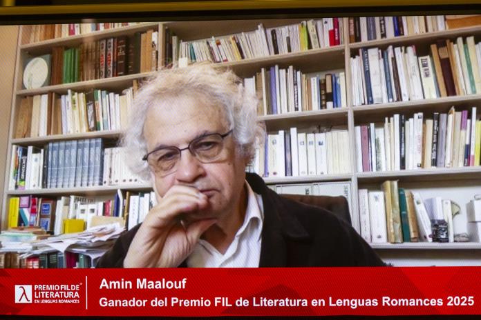 El escritor Franco libanés Amin Maalouf es el Premio FIL de Literatura en Lenguas Romances 2025