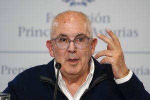Rueda de prensa del historiador Antonio Saborit, director del Museo Nacional de Antropología de México, institución que el viernes recibirá el Premio Princesa de Asturias de la Concordia 2025